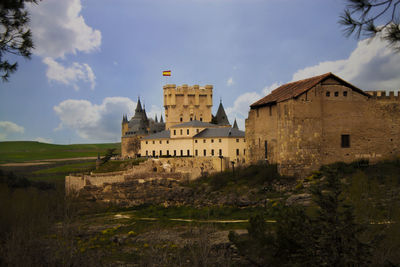 Historic building against sky