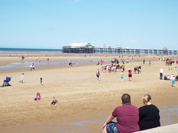 People on beach