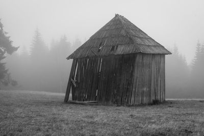 Old barn in transilvania