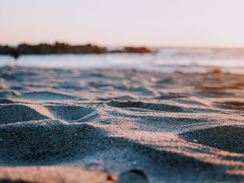 Scenic view of beach