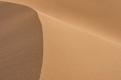 Full frame shot of sand dune