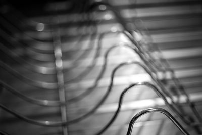 Close-up of light bulb against wall