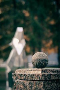 Close-up of stone wall