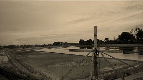 View of built structure against sky