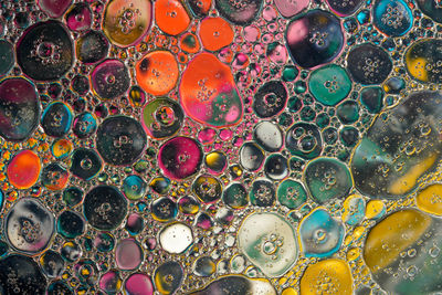 Colourful vibrant liquid art for backgrounds and textures