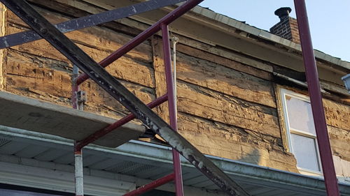 Low angle view of built structure