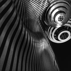 Close-up of machine part