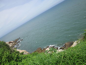 Scenic view of sea