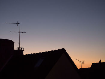 Low angle view of buildings against sky