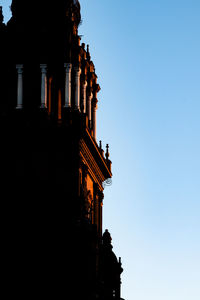 Low angle view of building against sky