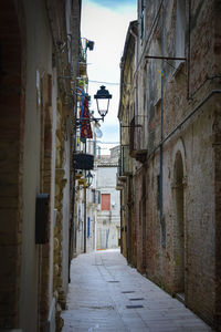 Street amidst buildings in city