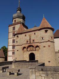 The city of wuerzburg in bavaria