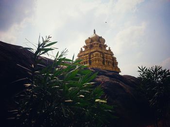 Low angle view of cathedral against sky