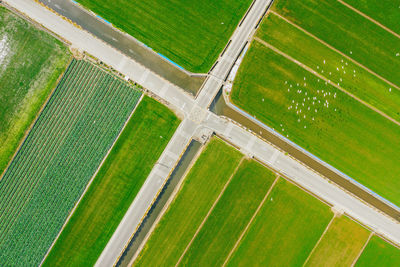 Low angle view of modern building