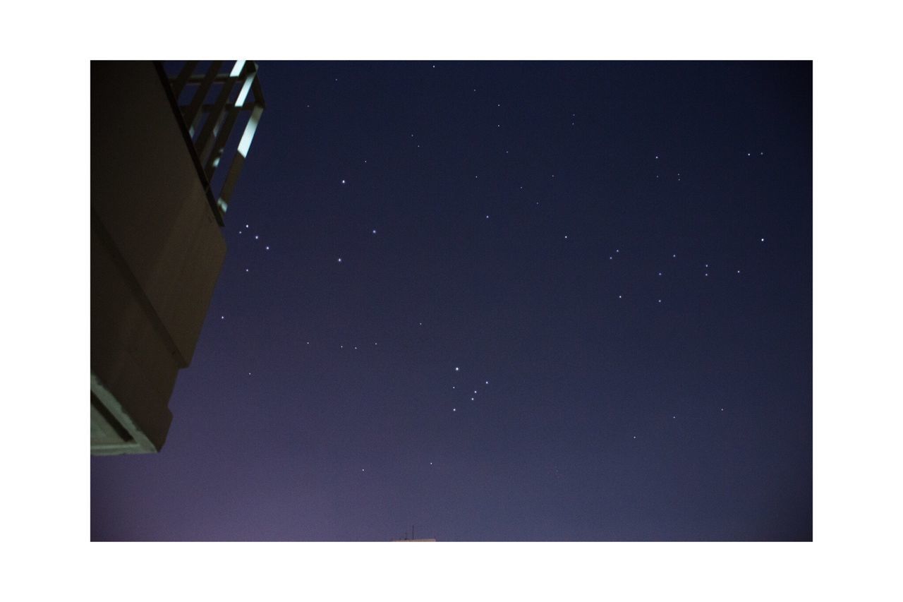 sky, low angle view, no people, star - space, outdoors, astronomy, nature, galaxy, day