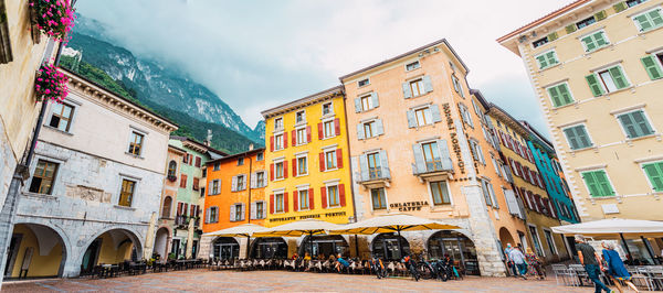 View of buildings in city