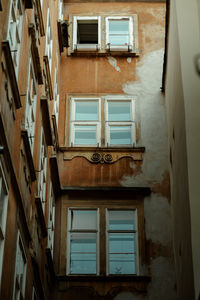 Low angle view of old building