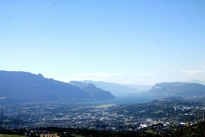 Aerial view of cityscape
