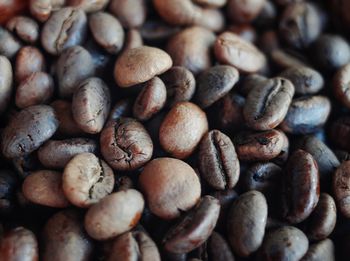 Full frame shot of coffee