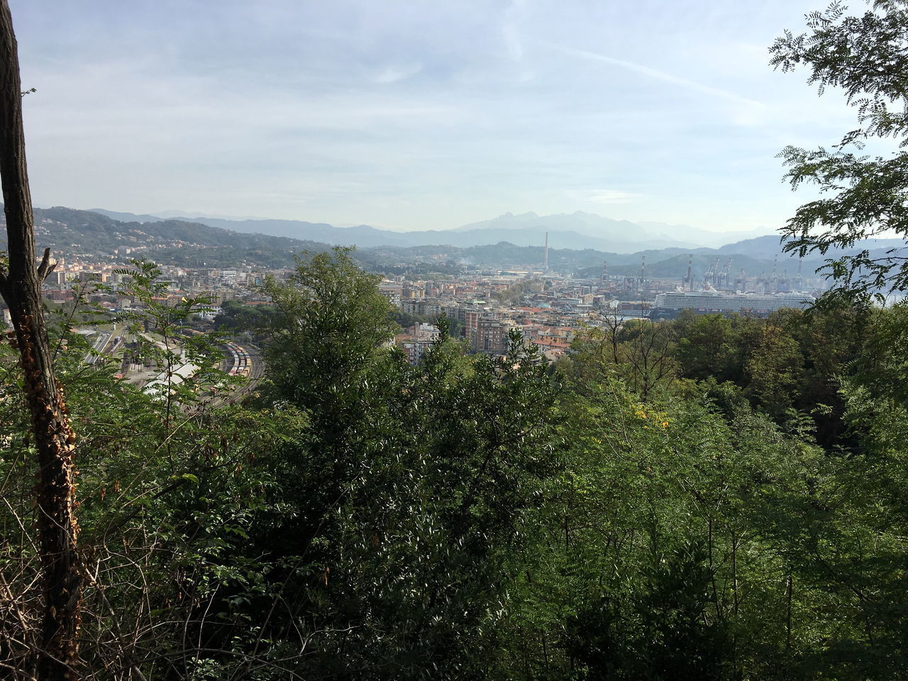 AERIAL VIEW OF CITY AGAINST SKY