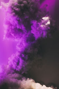 Low angle view of clouds in sky