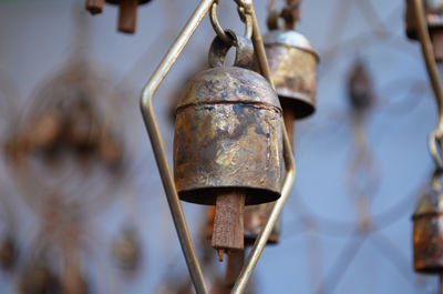 Close-up of rusty metal