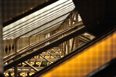 Close-up view of sunlight