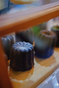 Close-up of cake on table