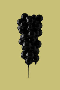 Close-up of black background