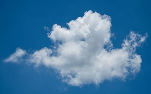 Low angle view of clouds in sky