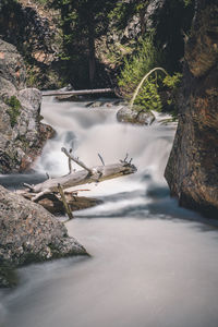 Waterfalls, waterfall, water, colorado, rocky mountain national park.