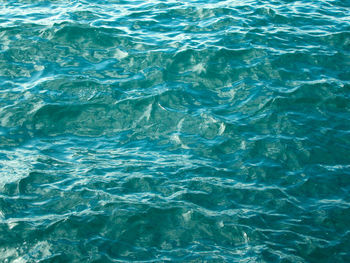 Full frame shot of sea water