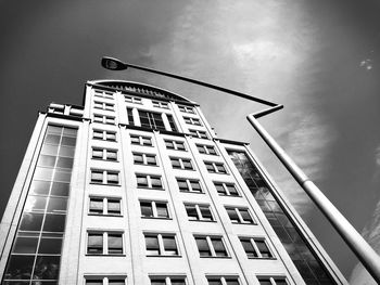 Low angle view of building against sky