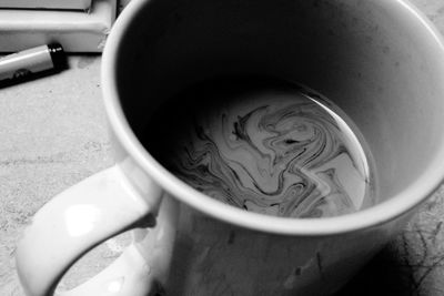 Close-up of coffee cup