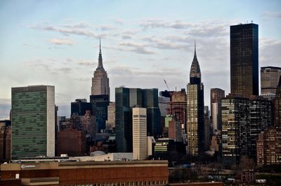 Skyscrapers in city