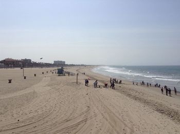 People on beach