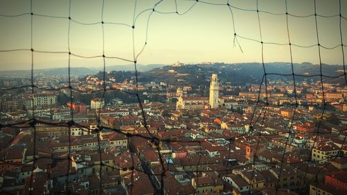 Aerial view of cityscape