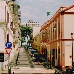 Walkway leading to building
