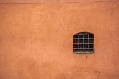 Full frame shot of orange building