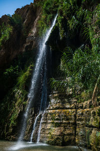 Waterfall in forest