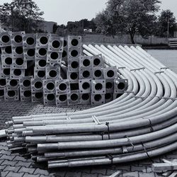 Built structure with trees in background