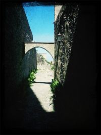 View of built structure against sky