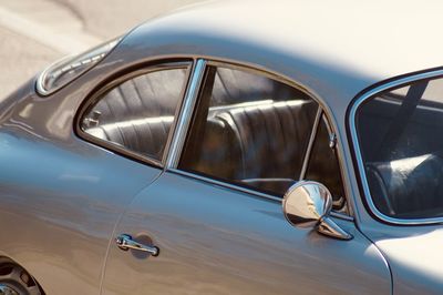 Close-up of oldtimer car