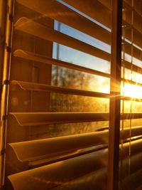 Sunlight streaming through window