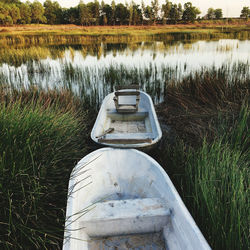 Scenic view of lake