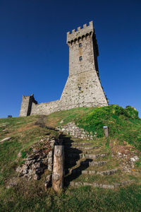 Castle against clear sky