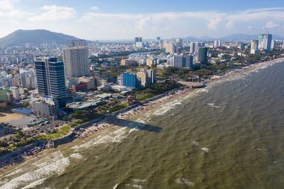 Vung tau city skyline panorama