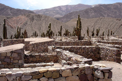 View of old ruins