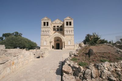 Basilica of the transfiguration, mount tabor, galilee, israel