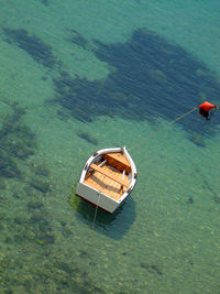 Boats in sea